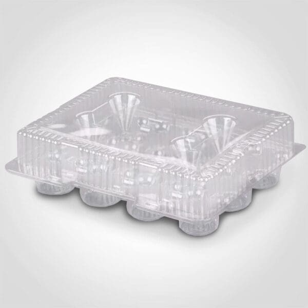 12 count plastic cupcake container