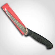 6 inch Granton Edge Curved, Boning Stiff Knife