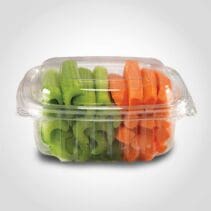 8 oz. Takeout Disposable Food Container with Dome Lid