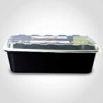 38-oz Microwave Rectangular Container with Lid