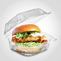 6 inch sandwich takeout disposable container