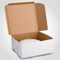 9 inch Cake Box white 200 Pack