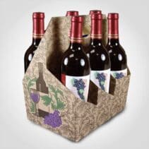 Wine Carry Out Box for 6 Bottles