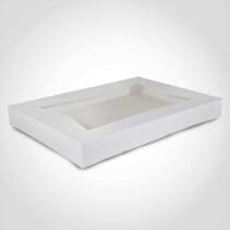 Full Sheet Cake Box with Window Top Only 26.5 x 18.375 x 3 inch 50 Pack