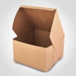 Cake Box 8 inch Kraft 100 Pack