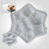 Winter White Snowflake Tray