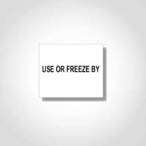 Monarch 1136 Use or Freeze By Label - 1 Sleeve of 14M