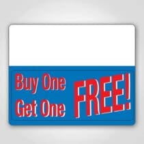 Buy One Get One Vinyl Tag