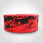 Family Pack Label 1 roll of 500 stickers