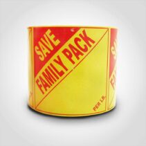 Family Pack Save $ Label - 500 Pack stickers