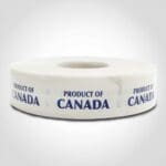 Product of Canada Label 1 roll of 1000 stickers