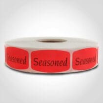 Seasoned Label 1000 stickers per roll