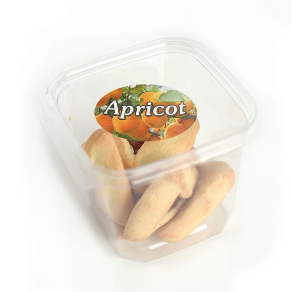 Apricot label in use
