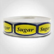 Sugar Label 1 roll of 1000 stickers