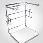 Chrome Freestanding T Shirt Bag Rack