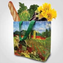 Farm with Barn Tote Bag