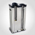 Wet Umbrella Bag Automatic Dispenser Dual - Stainless Steel