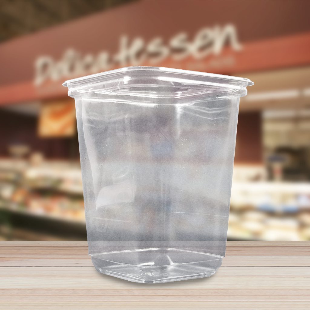 24 oz Deli Container with Clear Lid
