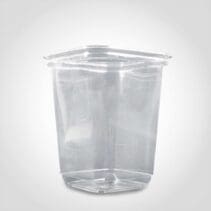 Deli Container Square PET Plastic 24oz