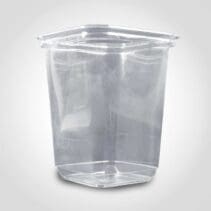 Deli Container Square PET Plastic 32oz