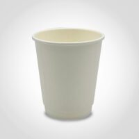 Coffee Cup 8 oz Single Wall White Paper