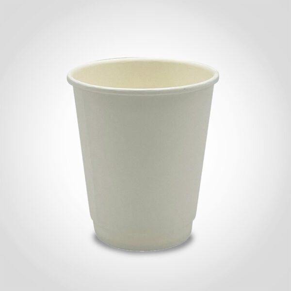 Coffee Cup 8 oz Single Wall White Paper