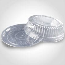 18 inch Clear Flat Elegant Trays with Lid