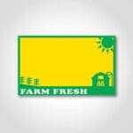 Farm Fresh Sign Card 3.5" x 5.5"