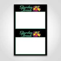 Garden Fresh Sign Cards 5.5" x 7"