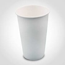 Coffee Cup 20 oz Single Wall White Paper