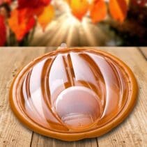 Pumpkin Harvest Partitioned Tray and Dome Lid - 50 Pack (370117)