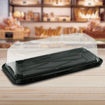 container cake inch plastic pack bar dome lid