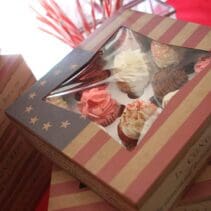 10 inch Declaration of Independence Pie Box - 150 Pack (360085)