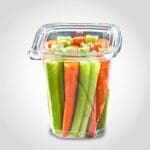 Square Tamper evident deli container