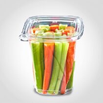 Square Tamper evident deli container