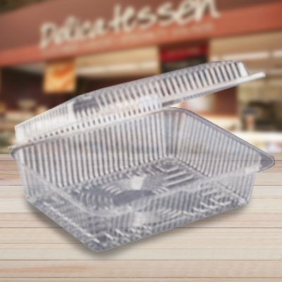 Large Take Out Food, Cookie and Deli Container - 300 Pack