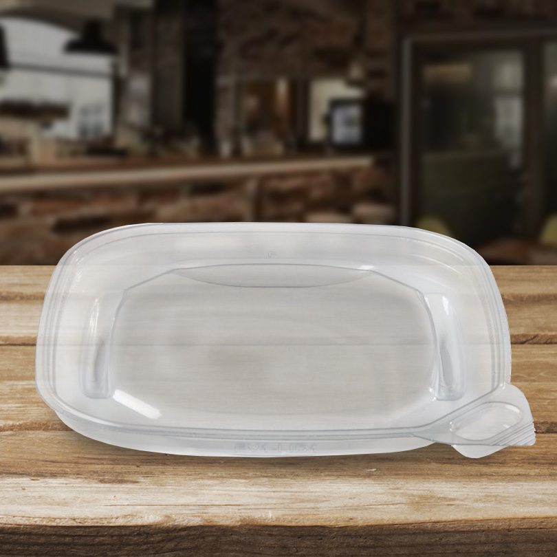 Tamper Resistant Lid for Square Deli Containers - 400 pack