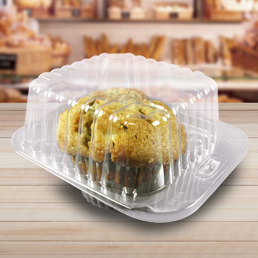CUPCAKE MUFFIN CARRYING CONTAINER W LID & SWEET CREATIONS COOKIE