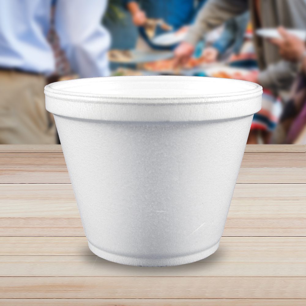 Styrofoam Bowl 16 oz. – 500 Pack (260713)