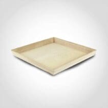 Heavy Duty Wooden Tray 12.2 x 12.2 x 1.5 inches