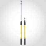 Mop Handle For Microfiber Pads - Quick Connect Yellow Telescopic 20-40 inch