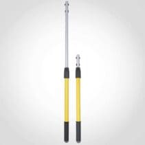 Mop Handle For Microfiber Pads - Quick Connect Yellow Telescopic 20-40 inch