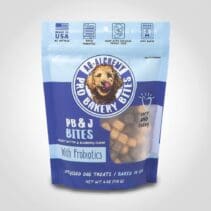 Pro Bakery Bites Doggie Treats PB&J Blueberry Flavor 8oz - 12 PACK (48201)