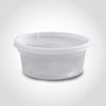 Deli Container Heavy Duty 8oz with Clear Lid