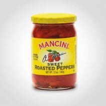 Mancini Roasted Sweet Red Peppers 12oz Jar - 12 PACK (49912)