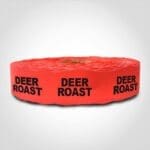 Deer Roast Label - 1000 Pack (590918)