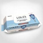 Lole's Antibacterial Wipes 12 PACK (39008)