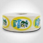 Fresh Fish Label - 1 roll of 1000 (500379)