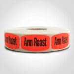 Arm Roast Label - 1 roll of 1000 (540002)