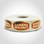 Banana Walnut Label - 1000 Pack (568108)